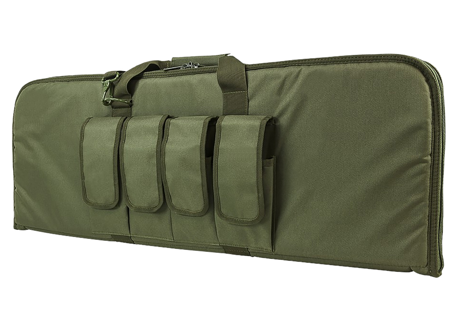 NcStar CVCP2960G36 2960 Carbine Case 36″ OD Green Carbine w* Heavy Duty Locking Zipper