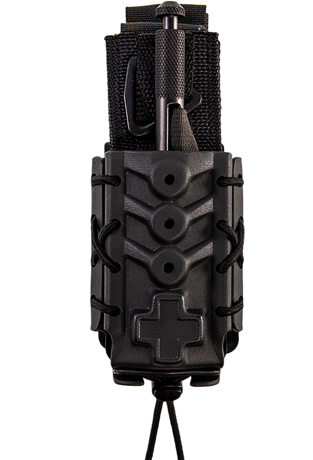 High Speed Gear 11TQK0BK Taco Black Kydex, 2″ Belt Clip/MOLLE U-Mount, Compatible w/ Most Tourniquets
