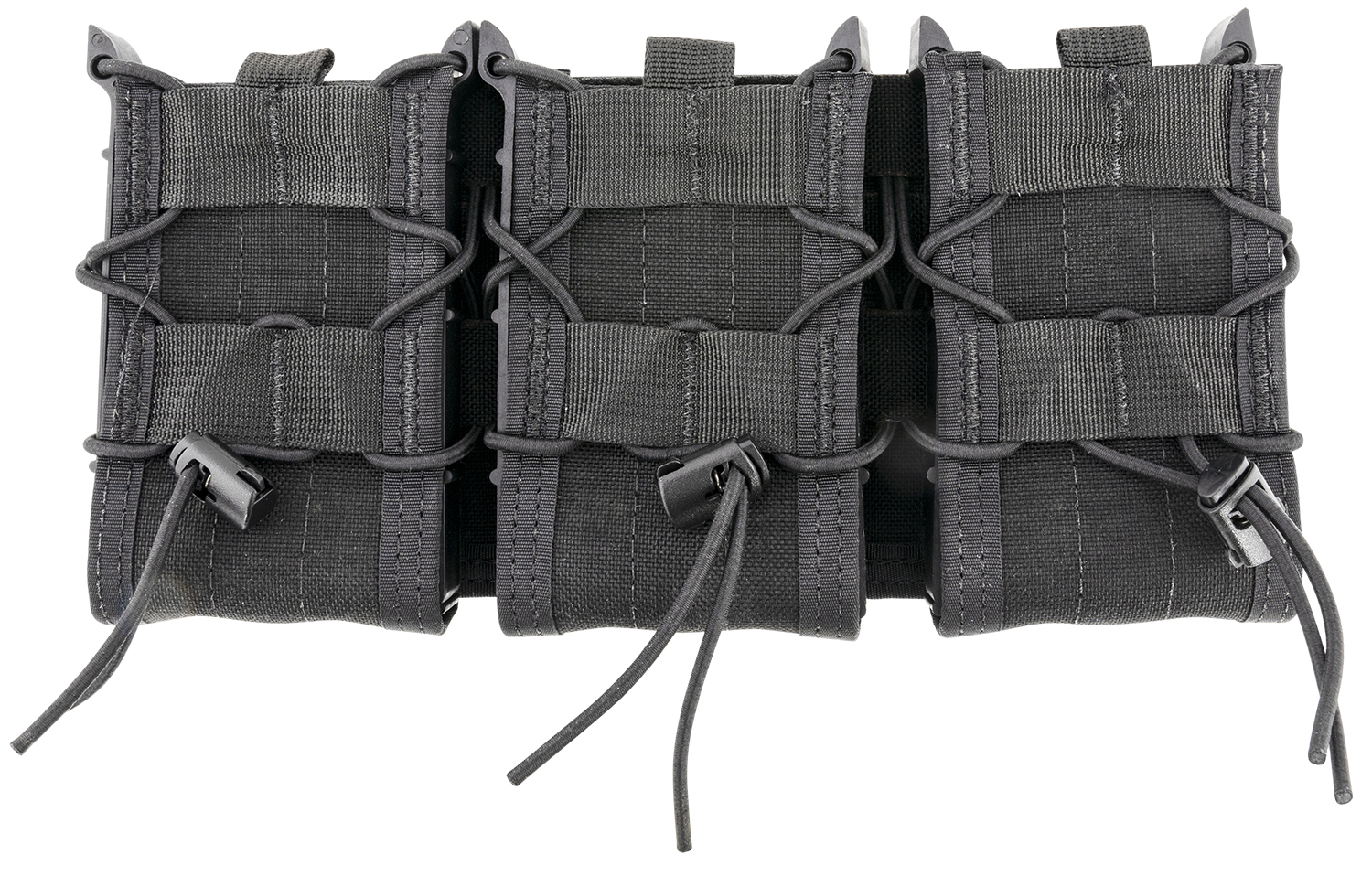 High Speed Gear 45TA00BK TACO Shingle Mag Pouch Triple Black Nylon MOLLE Compatible w/ Rifle