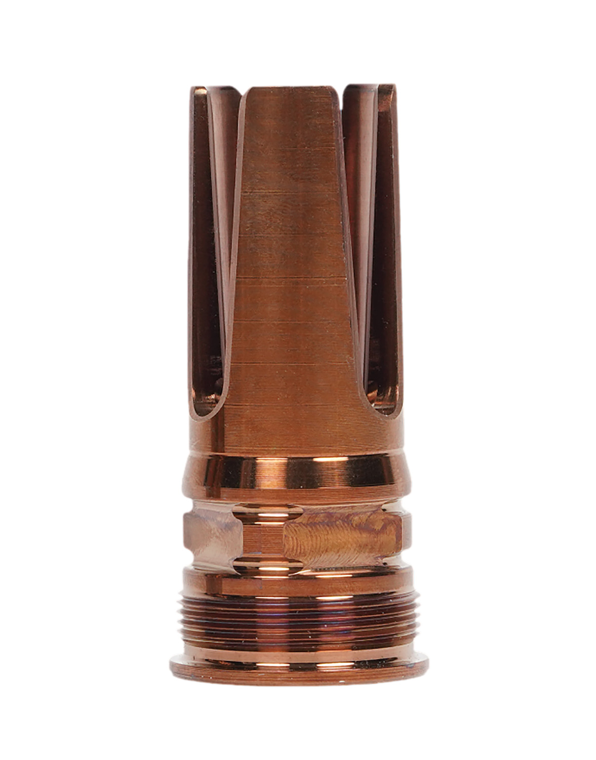 Q LLC ACCFH1/2288.6 Flash Hider 8.6 Blackout Steel 1/2″x28 Threads 2.13″ OAL