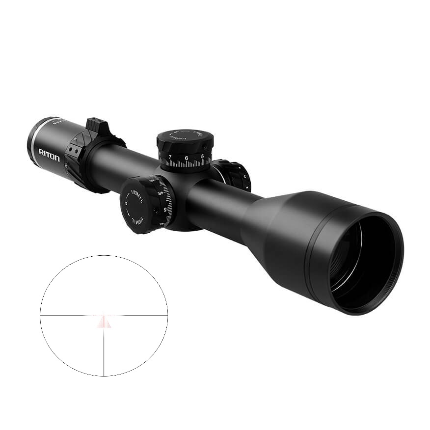RITON OPTICS 7 CONQUER 3-24X50 MOA SFP IL