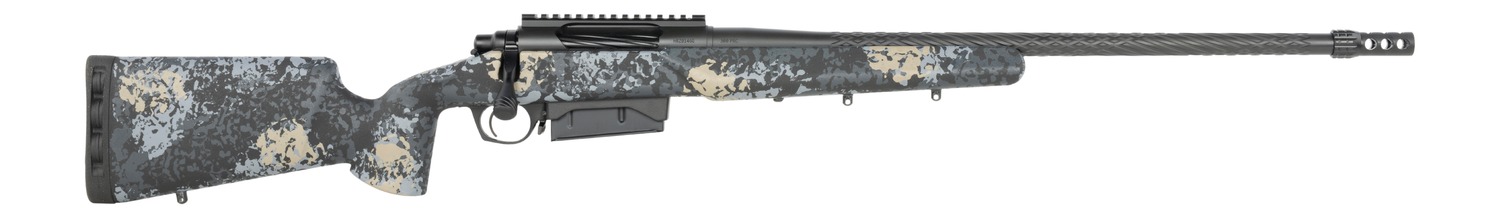 Horizon Firearms HRF-VNP-300P-22R Vandal Prime 300 PRC 22″ Black Fluted Threaded Barrel, Black Drilled & Tapped Receiver, Iota EKO Carbon Fiber Stock, Right Hand