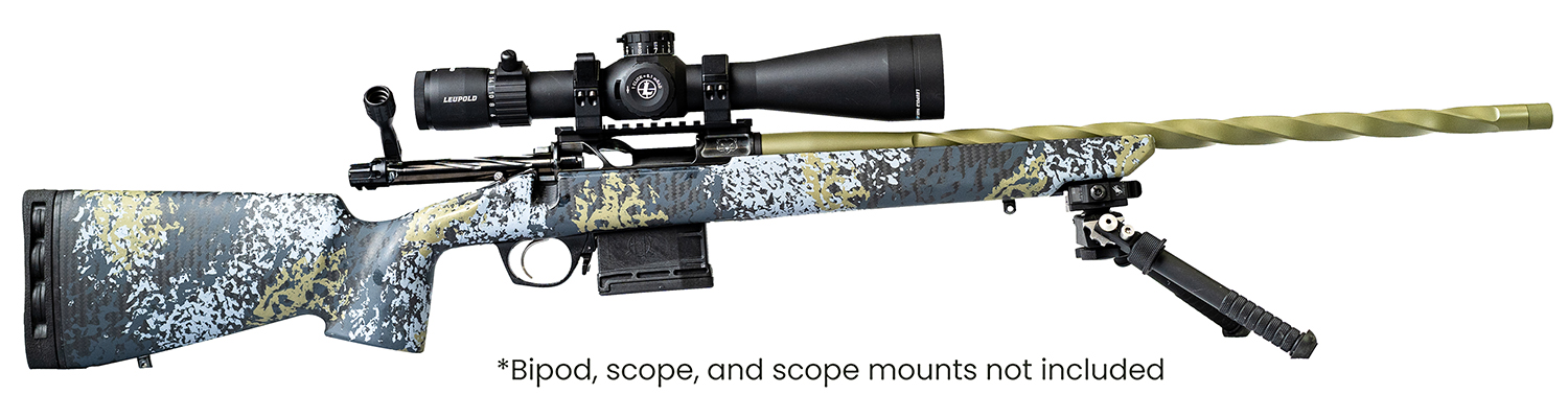 Horizon Firearms RF008S472216C13 Venatic 2023 25 Creedmoor 22″ Spiral Fluted Threaded Barrel, Drilled & Tapped Receiver, Iota EKO X Carbon Fiber Stock