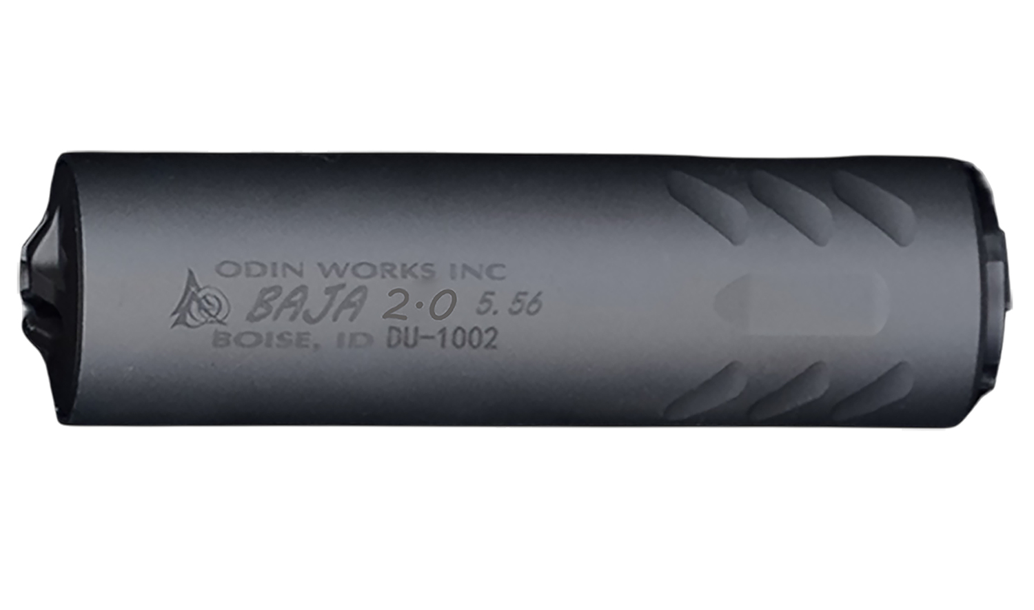 Odin Works SUP-BAJA-2.0-556-BLK BAJA 5.56mm 1.5″ Black Steel 1/2″x28