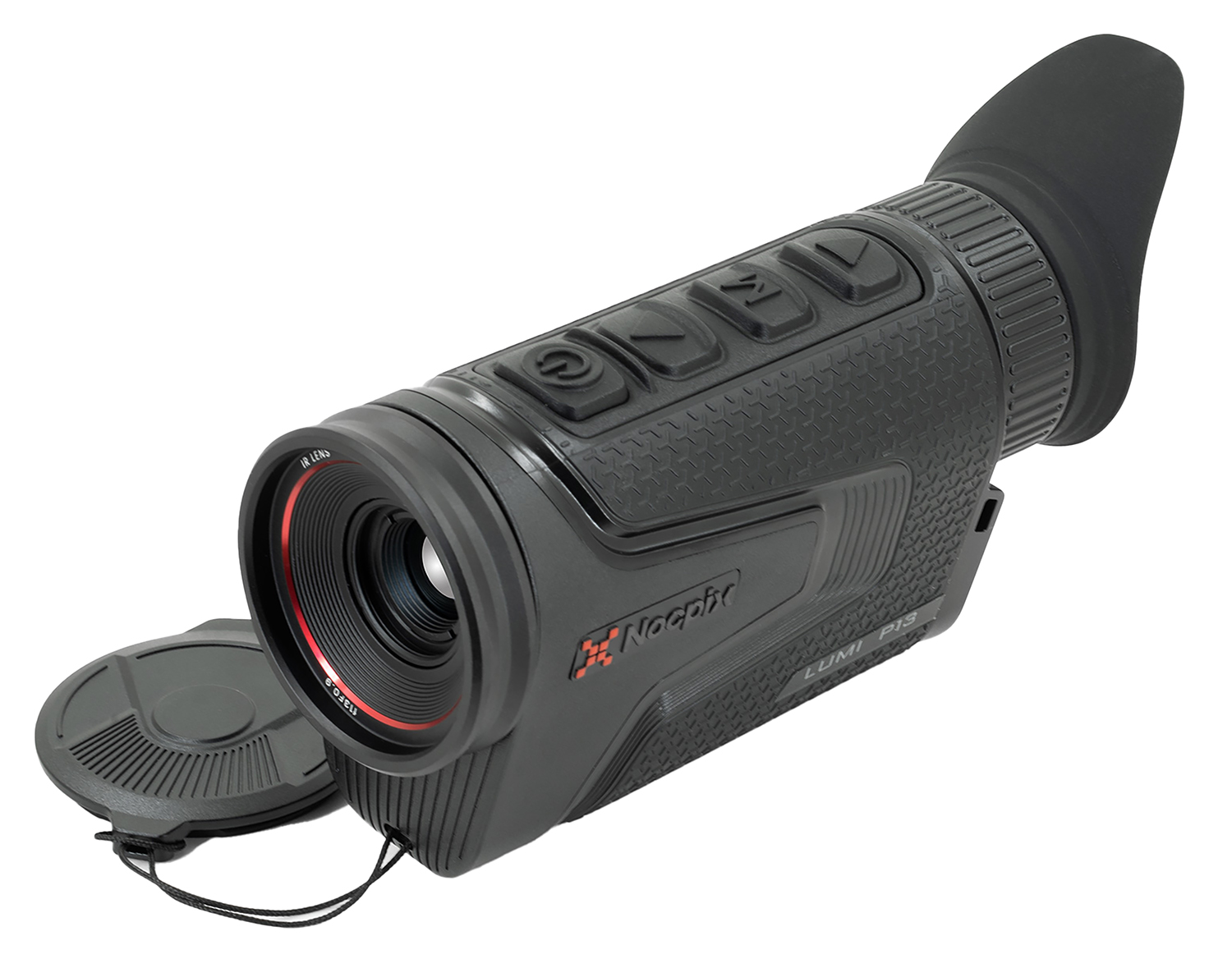 Nocpix LUMI-P13 Lumi P13 Thermal Monocular Black 2x13mm, 256×192 12 Microns 50 Hz Resolution, Zoom Digital 4x