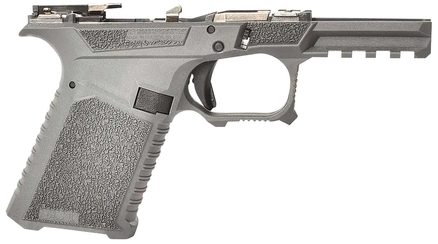 Sct Manufacturing 0226000000IC Compact Compatible w/ Gen3 19/23/32 Gray Polymer Frame Aggressive Texture Grip