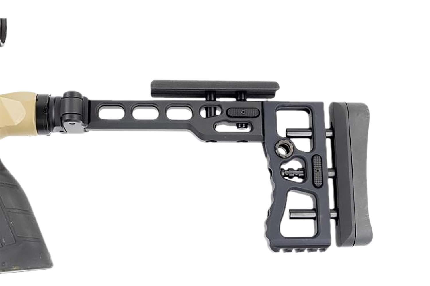 Samson 040616801 S.A.S Folding Stock Black Anodized Aluminum