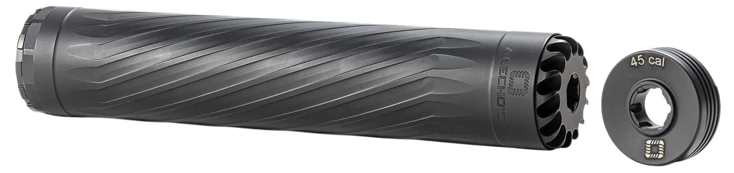 Anechoic X45LB Anechox 45L 45CAl/458WinMag Black Stainless Steel/Titanium 1 3/8″x24 w/ 5/8″x24 DTA