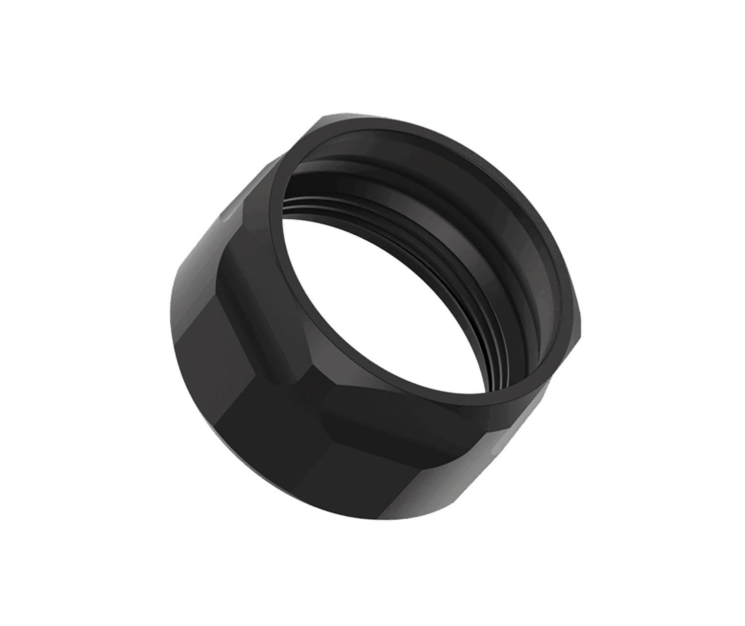 Liberty Precision Machine LPM-2021  Thread Protector Fits Stainless Steel Nitride Black