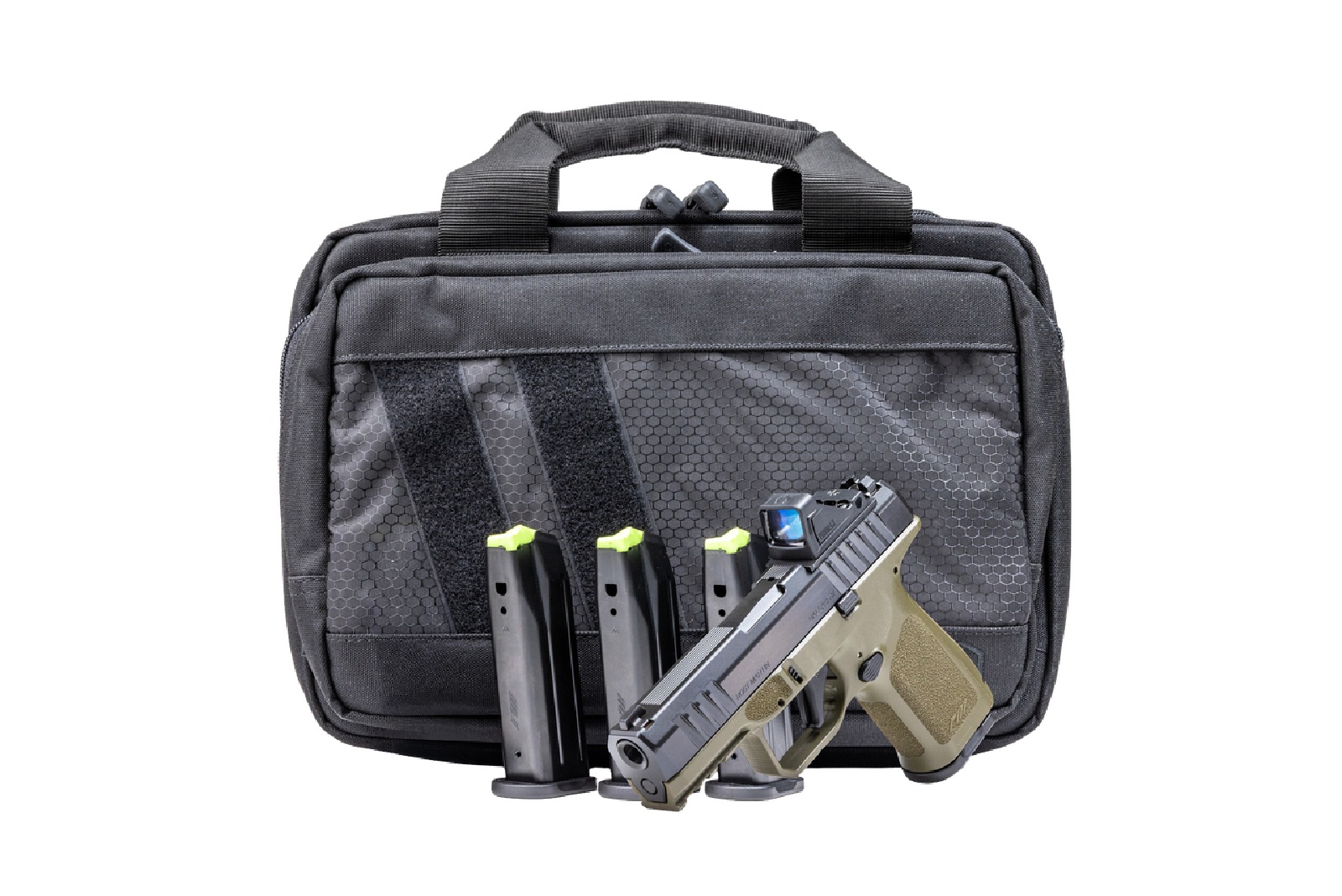 ROST MARTIN RM1C 9MM 10+1 BLK/ODG 4″ BNDL