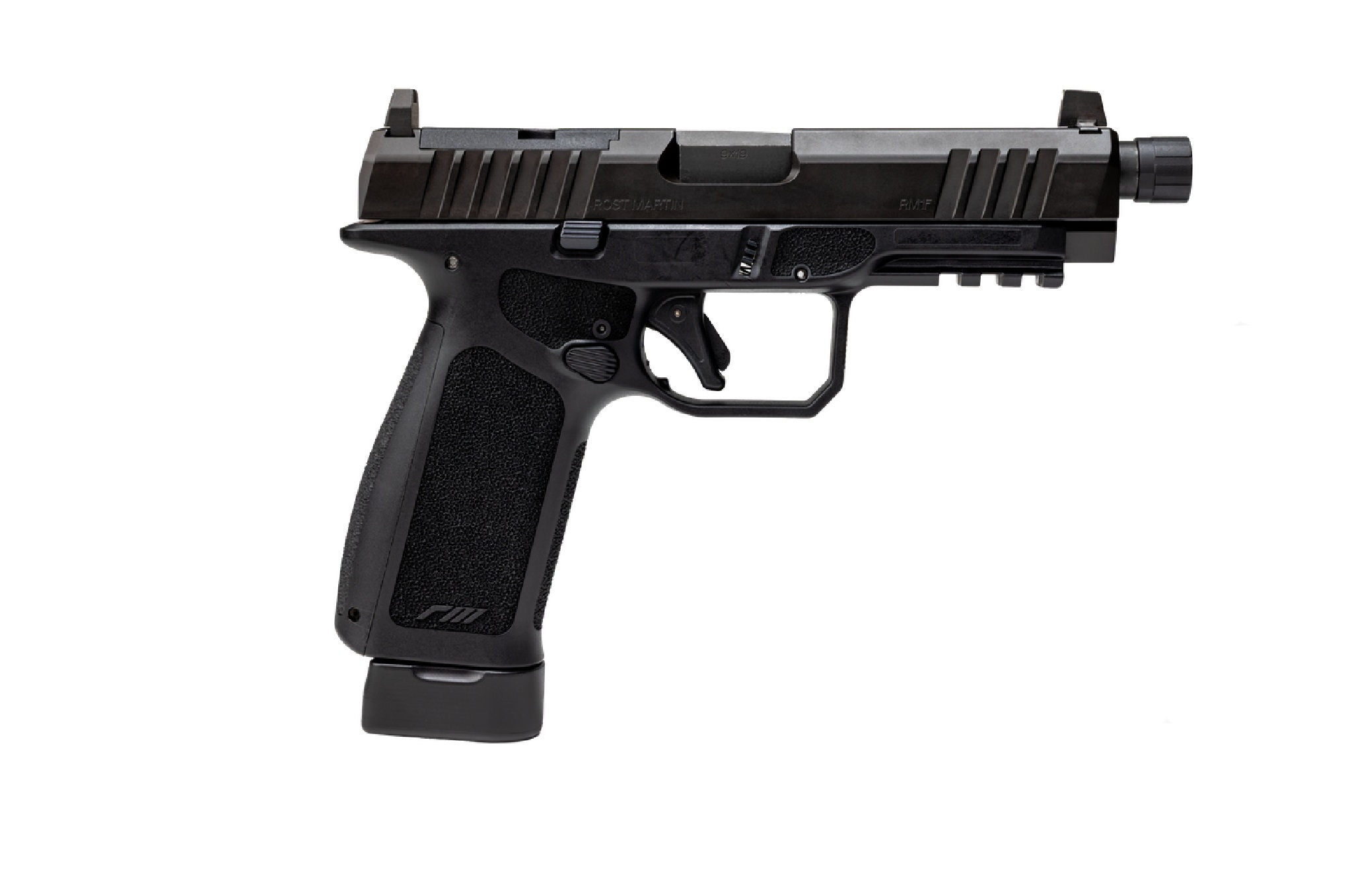 ROST MARTIN RM1F TACT 9MM 15+1 BLK 4.5″ TB