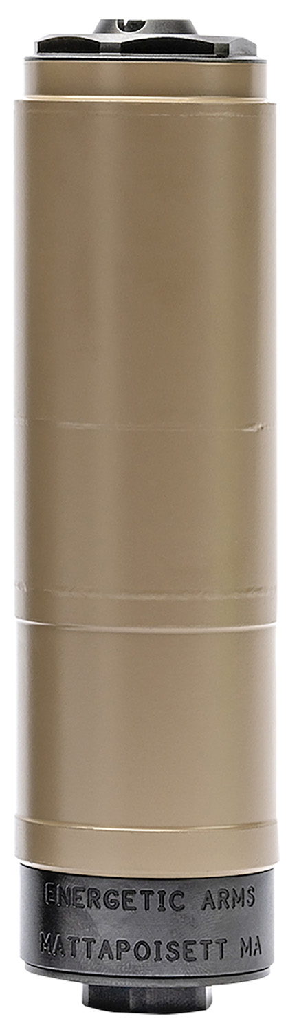 Energetic Armament EA16 Ferox Suppressors 5.56mm 1/2×28 FDE Cerakote