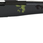 Fierce Firearms TROG7PRC24BF CT Rogue  7mm PRC 3+1 24″ Carbon Fiber Barrel, Black Cerakote Titanium Rec, Forest Camo Rogue Stock