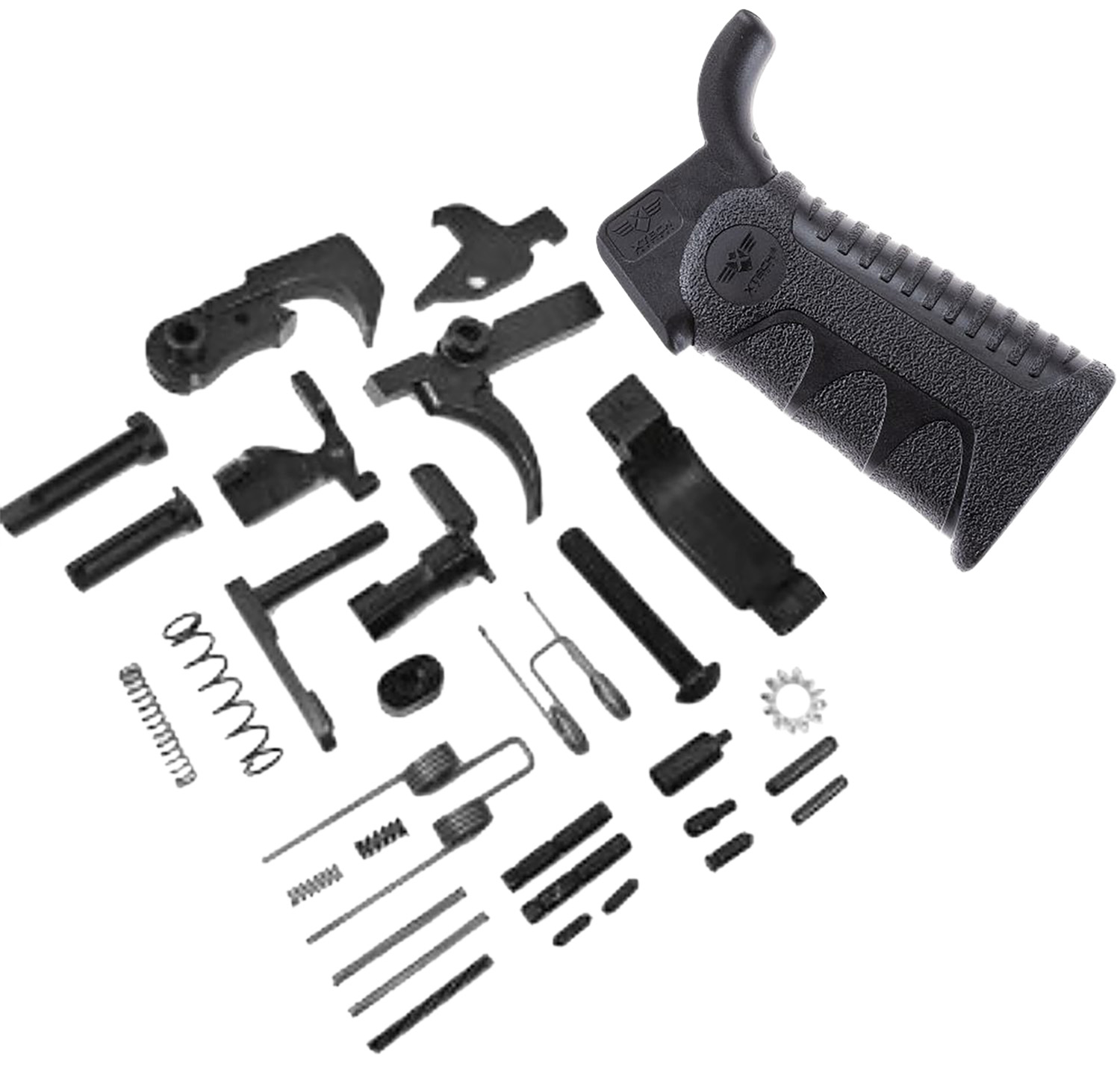 Xtech Tactical XTT138LPK Lower Parts Kit Black
