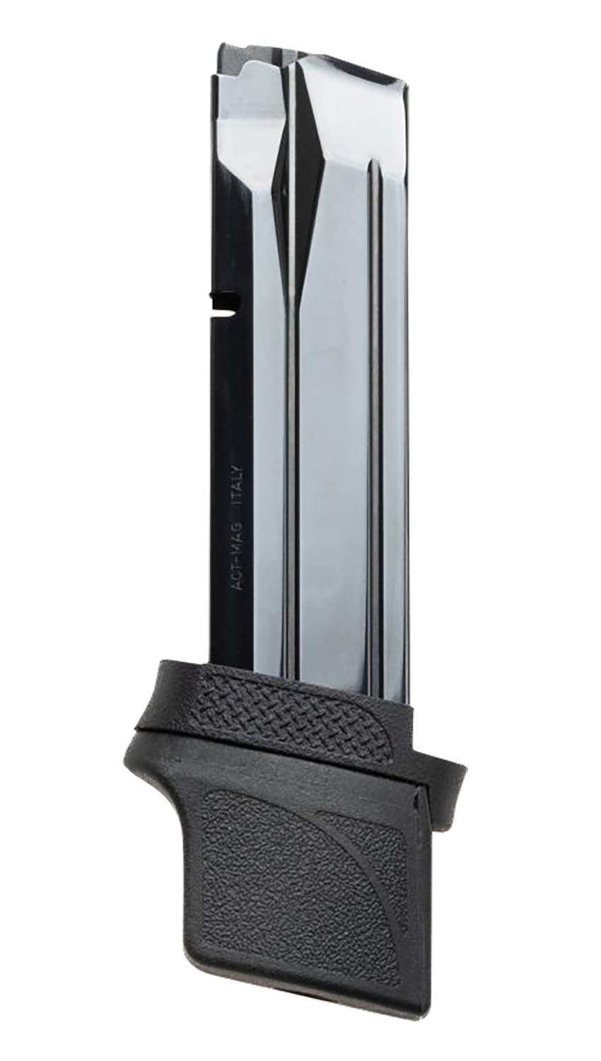 Xtech Tacitcal XTT140FPCEXTMAG 22rd 9mm Fits FPC & M&P9 Compact Black Stainless Steel