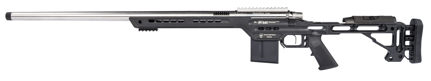 MasterPiece Arms 65PRCPMR PMR 6.5 PRC 26″ 10+1 Black Cerakote Black Cerakote Aluminum Chassis with Adjustable Cheek Stock Black A2 Grip Right Hand