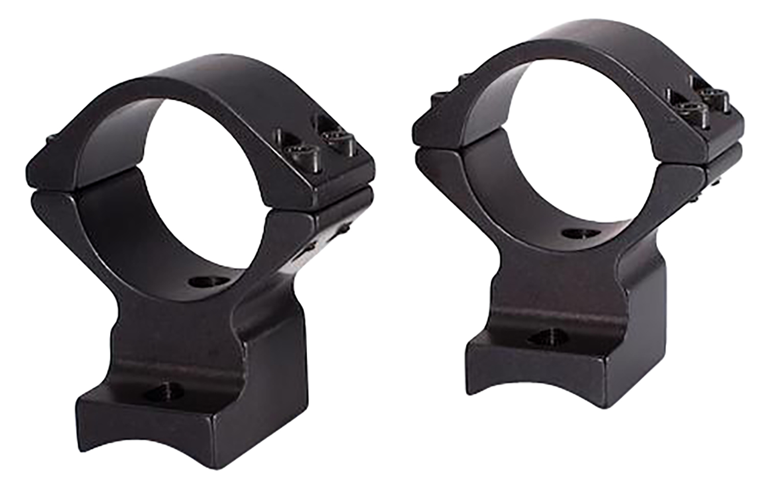 Talley 94X725 Scope Mount/Ring Combo Extended Black Anodized 1″ Tube Savage Round Receiver with AccuTrigger (110 Series/A17/A22) Medium Rings