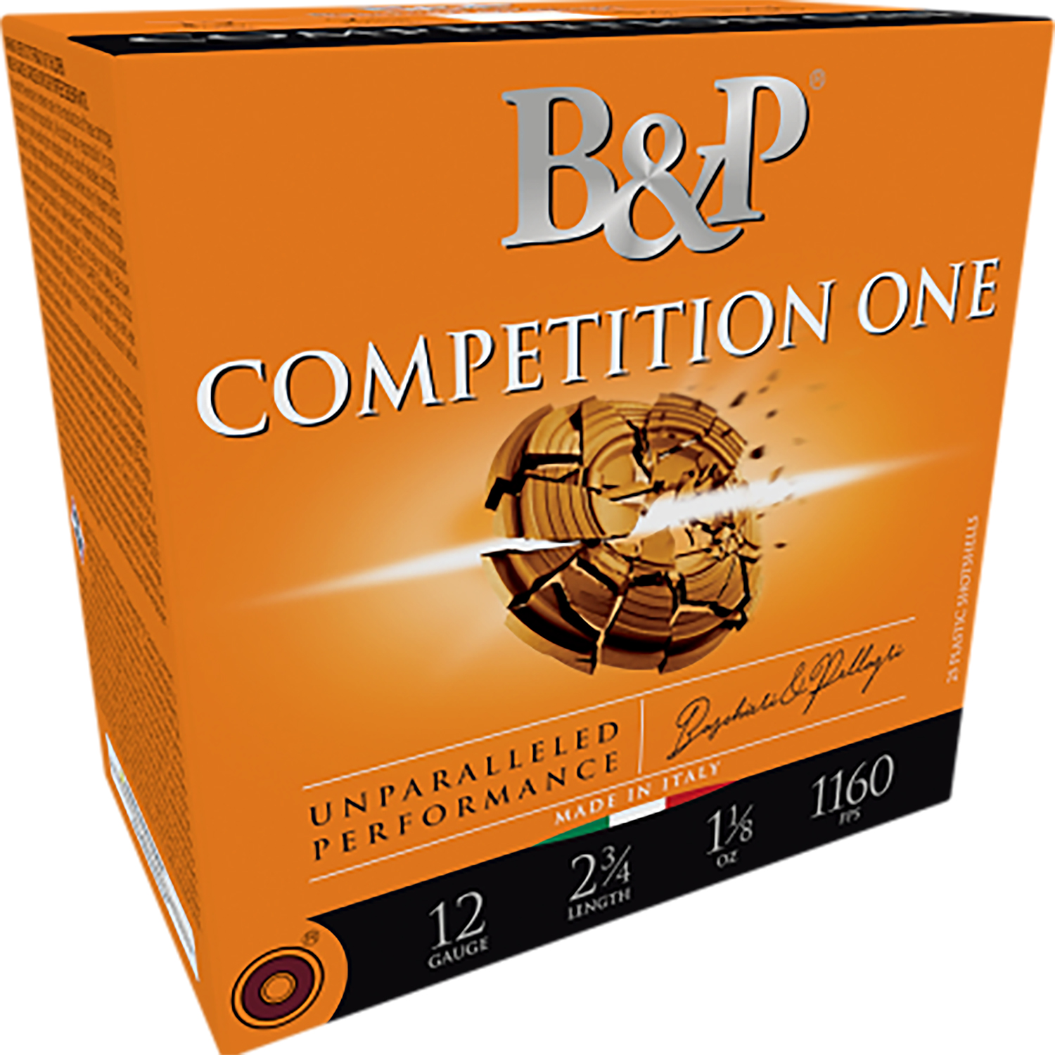 B&p Ammunition 20B78CP9 Competition One 20Gauge 2.75″ 7/8oz 9Shot 25 Per Box/10 Case