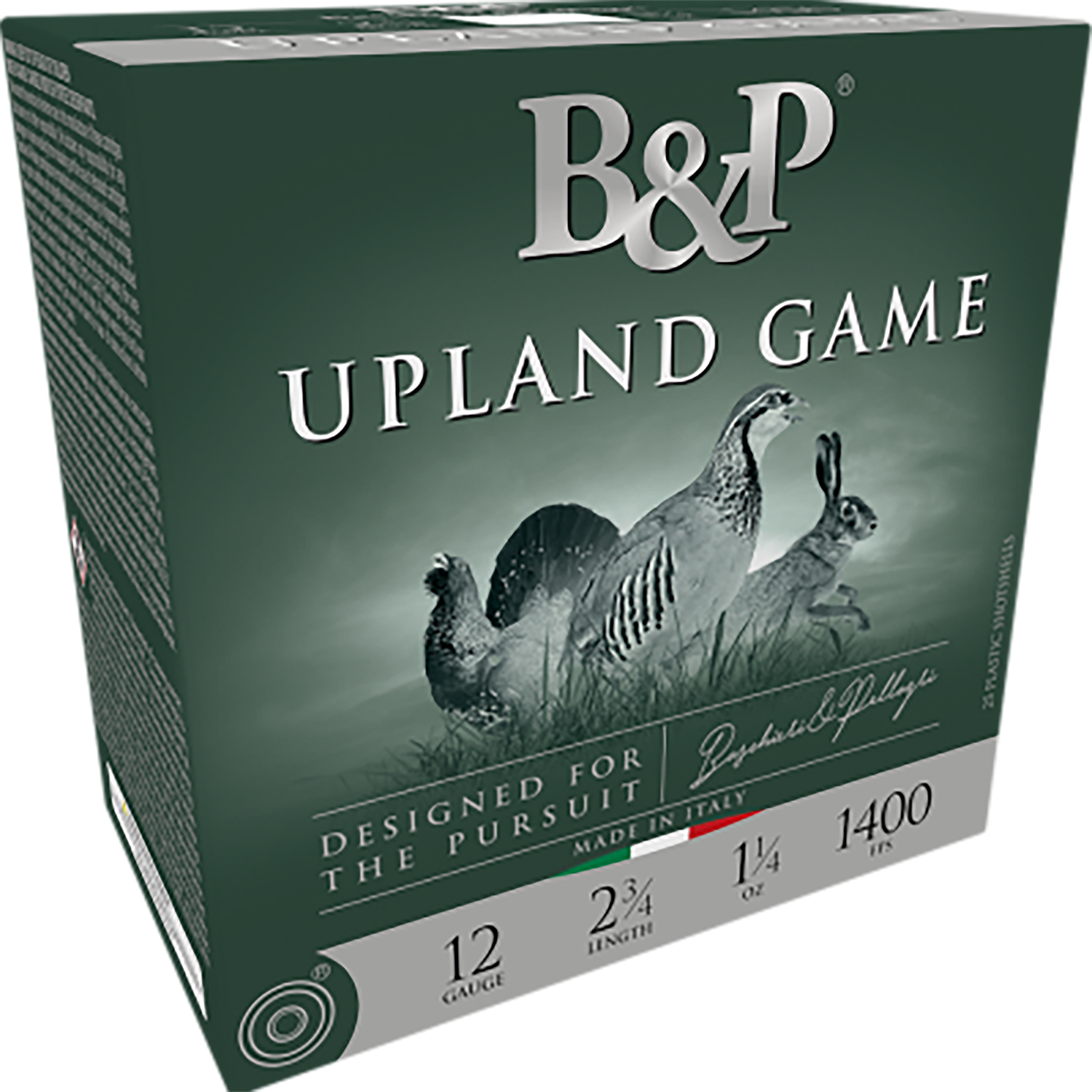 B&p Ammunition 12B14UP5 Upland Game 12Gauge 2.75″ 1 1/4oz 5Shot 25 Per Box/10 Case