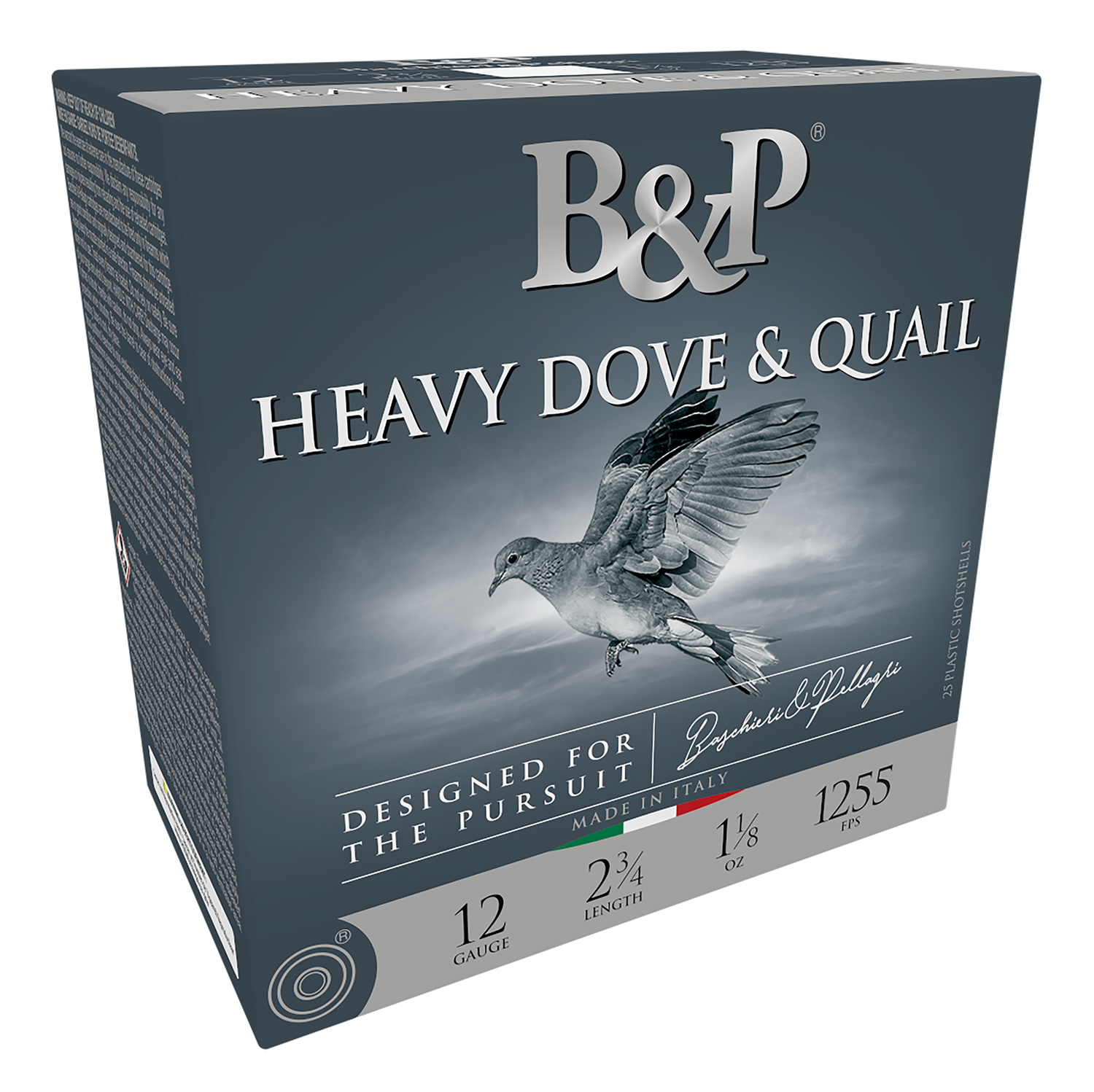 B&P 12B18D6 Heavy Dove & Quail 12Gauge 2.75″ 1 1/8oz 6Shot 25 Per Box/10 Case