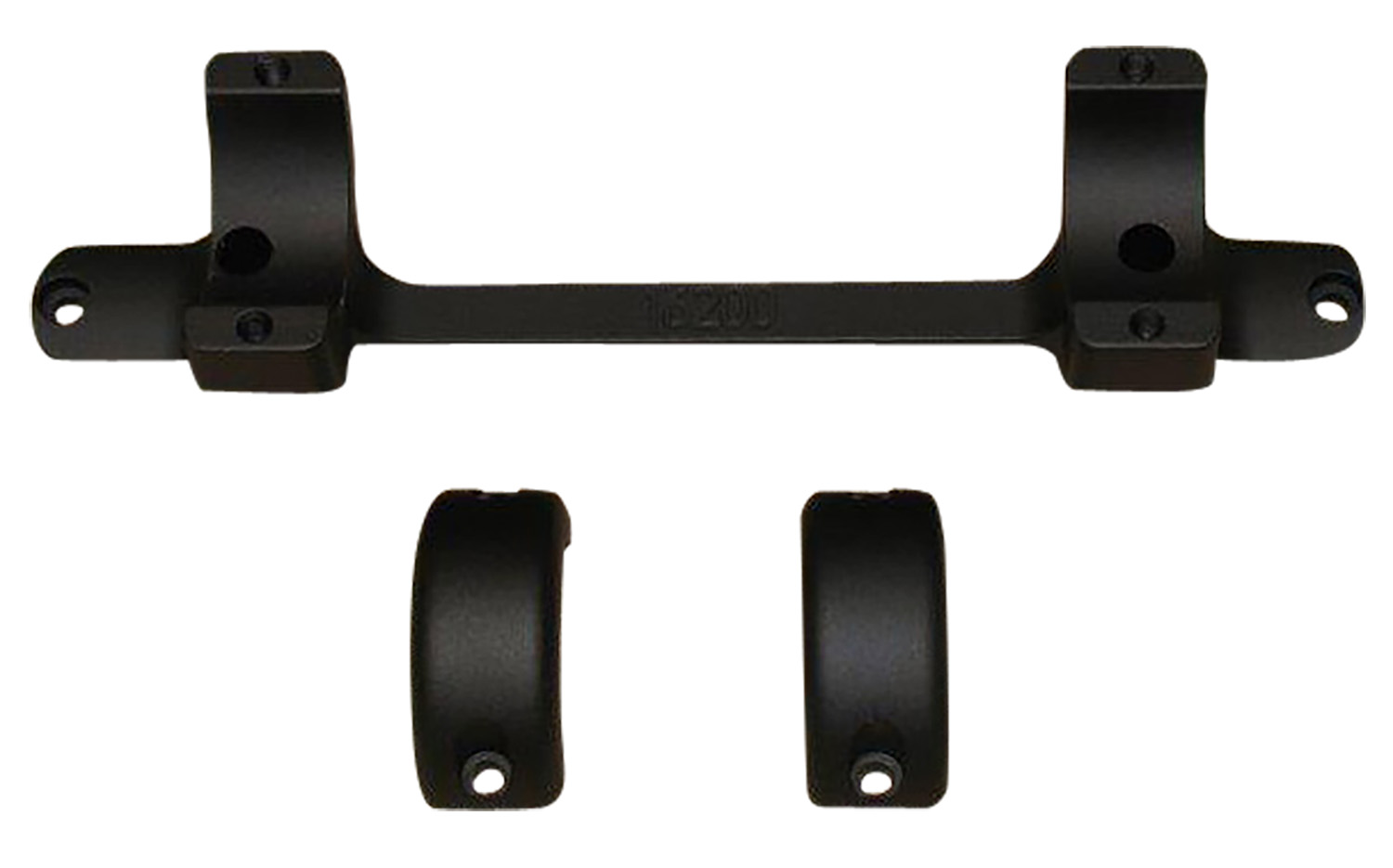DNZ 16200 Game Reaper-Savage Scope Mount/Ring Combo Matte Black 1″
