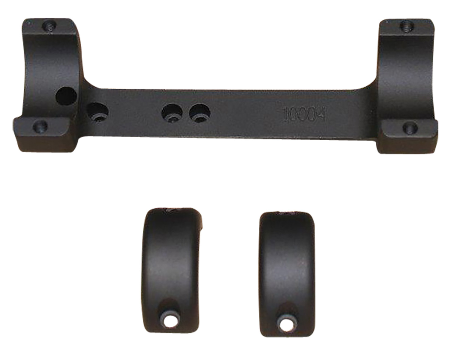 DNZ 10006 Game Reaper Scope Mount/Ring Combo Matte Black 1″ Tube, Fits TCA Impact/Triumph/Pro HUnter FX/Pro Hunter/Omega/Encore, Medium Rings