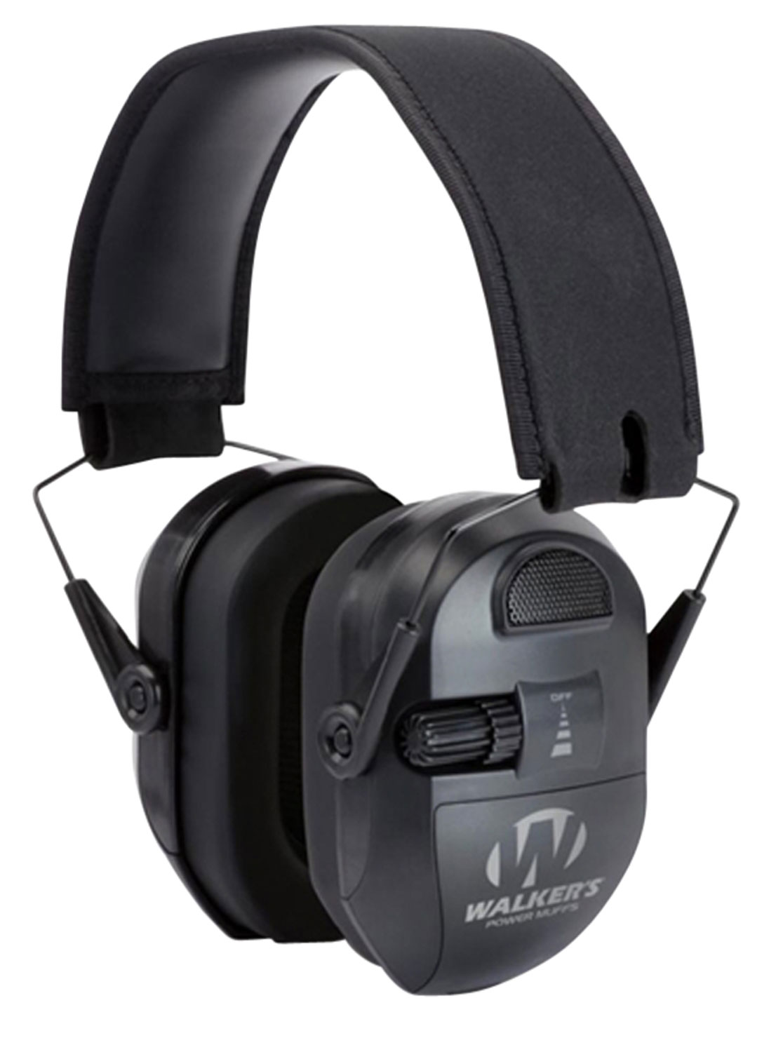Walker’s GWPXPMB Ultimate Power Muff 26 dB Over the Head Black Polymer