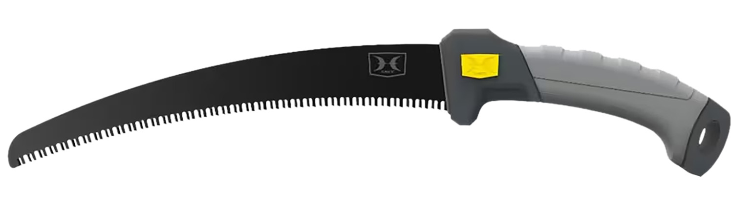 Hawk HWKPBSAW Pruning Fixed High Carbon Steel Aluminum 11″, Black Titanium Nitride Finish, TPR Grip