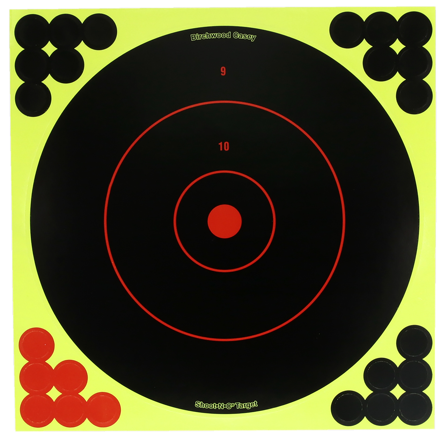 Birchwood Casey TDSNC812PK Target Dispenser Adhesive Paper 8″ Bullseye Includes Pasters 12 PK