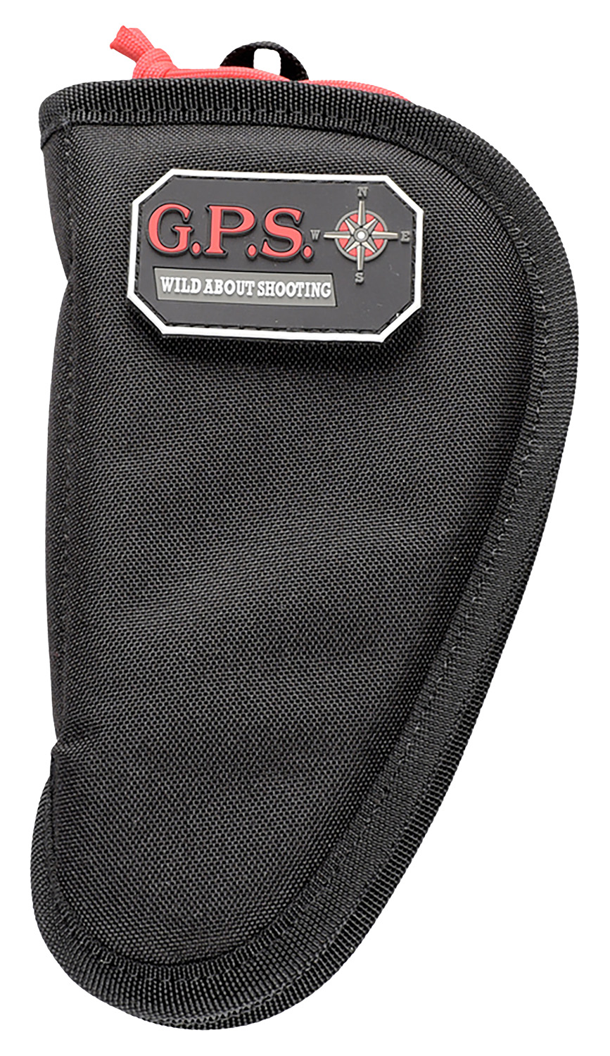 GPS Bags 1004CPCB Discreet Case w/ Black Finish w/ Lockable Zipper for 4″ or Less Barrel Handgun