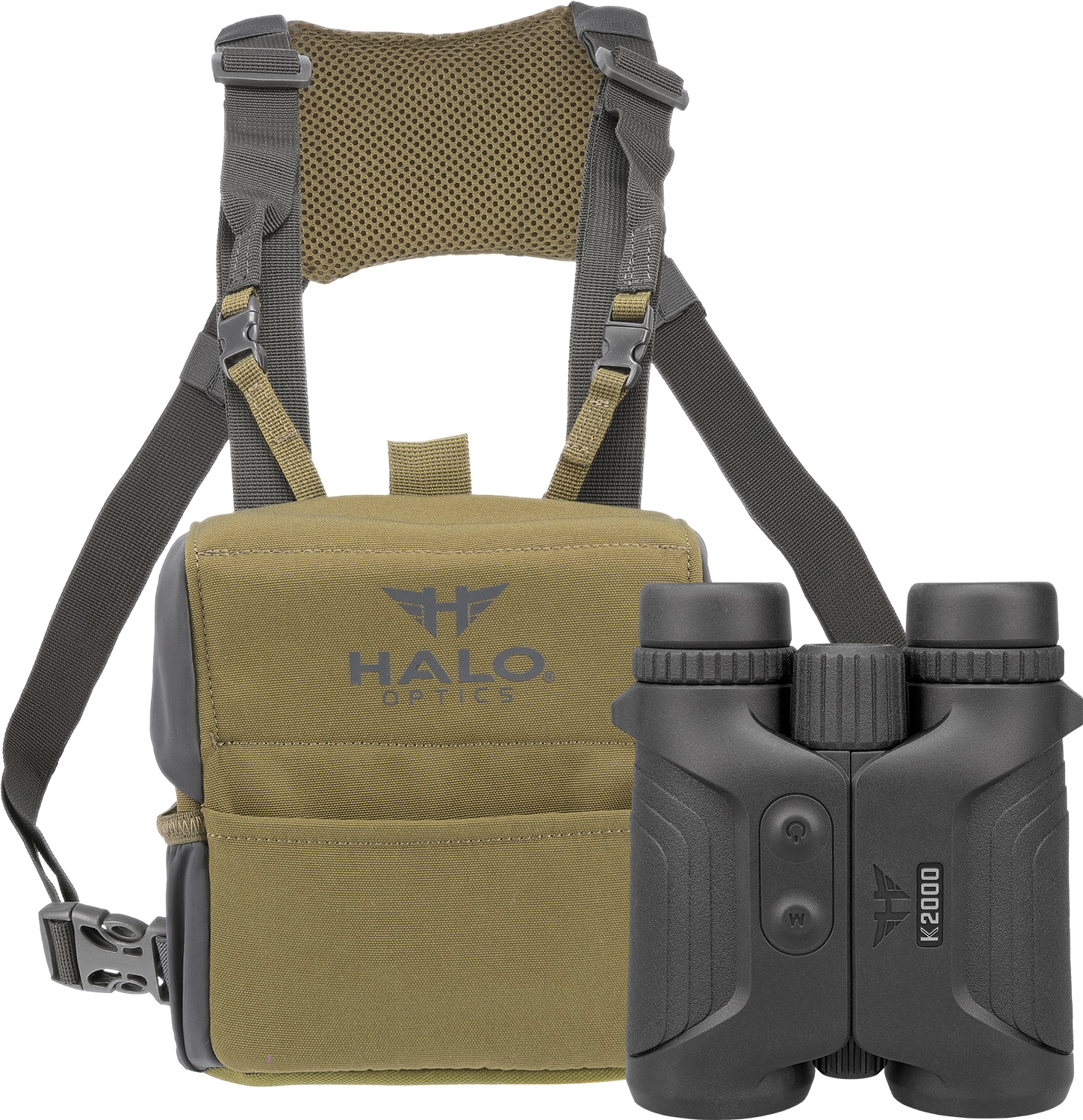 Halo Optics HALLRFBIN2000 K2000 10×42 Black