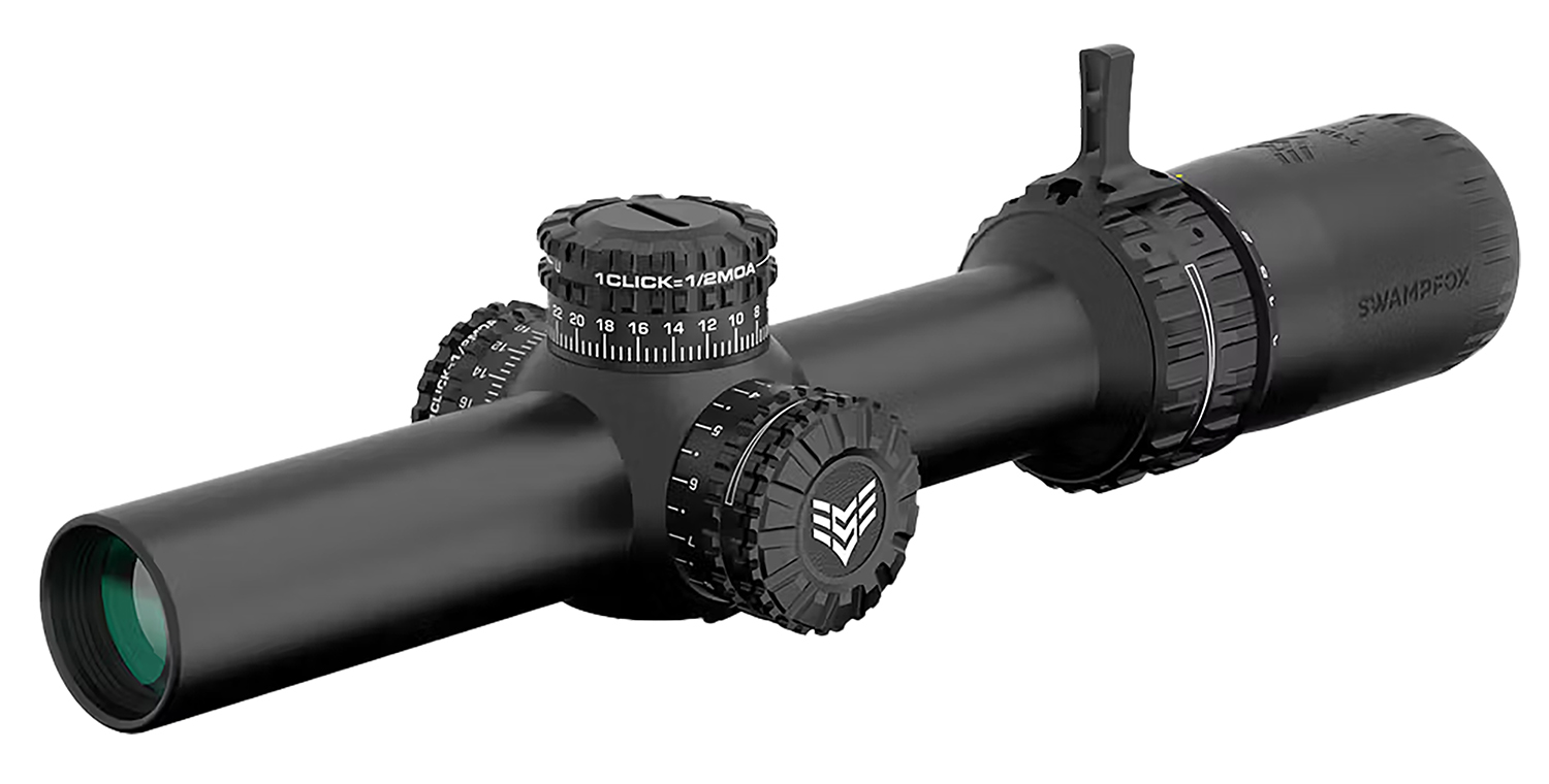 Swampfox Optics ARH11024GM Arrowhead Black 1-10x24mm 30mm Tube Guerrilla Dot MOA Green Reticle