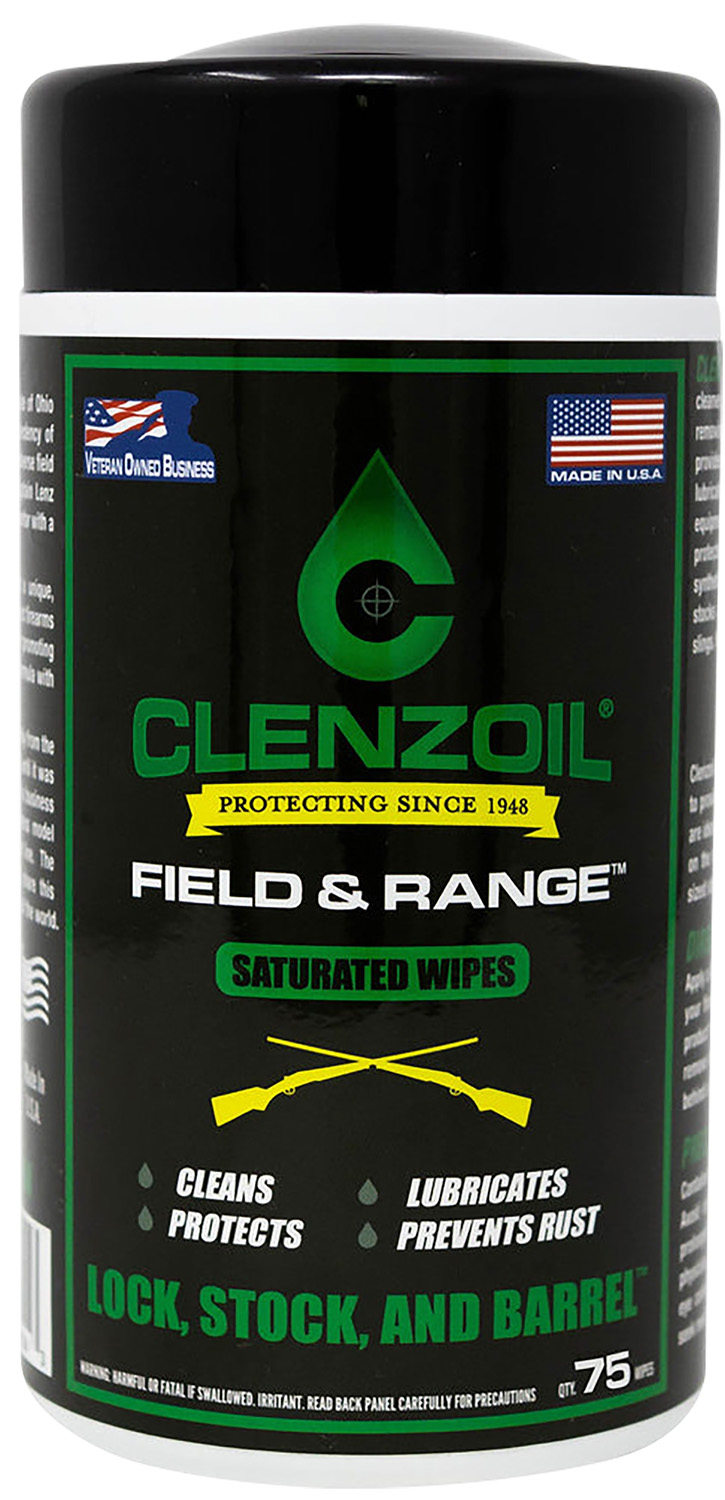 Clenzoil 2243 Field & Range Wipes 50 Count
