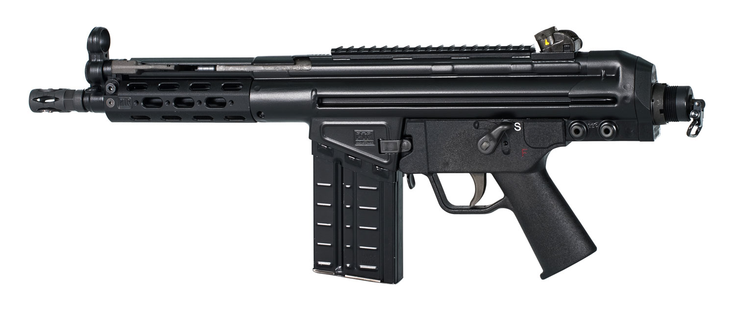 PTR 105 PDWR 7.62x51mm NATO 20+1 8.50″ Black M-LOK Handguard, Black Aluminum Picatinny Rail Receiver, Black Polymer Grip