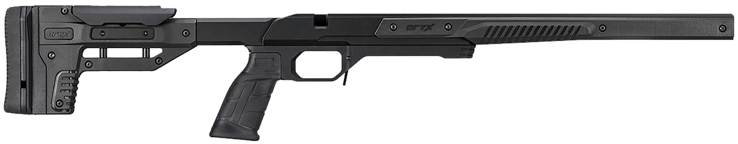 Mdt Sporting Goods Inc 106018BLK Oryx Sportsman Black Aluminum Remington 700/ Short Action 32.25″