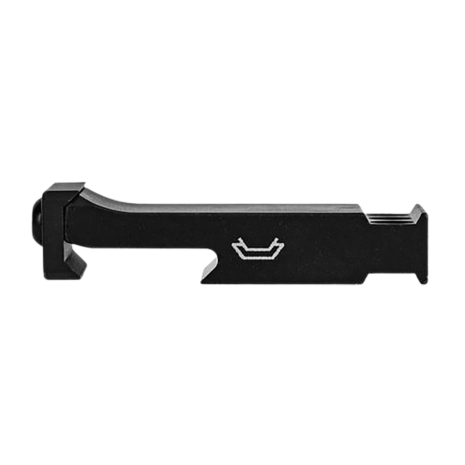 Mdt Sporting Goods Inc 109934BLK Vertical V-Mount Standard Black Aluminum Compatible w/ Send It Gen2