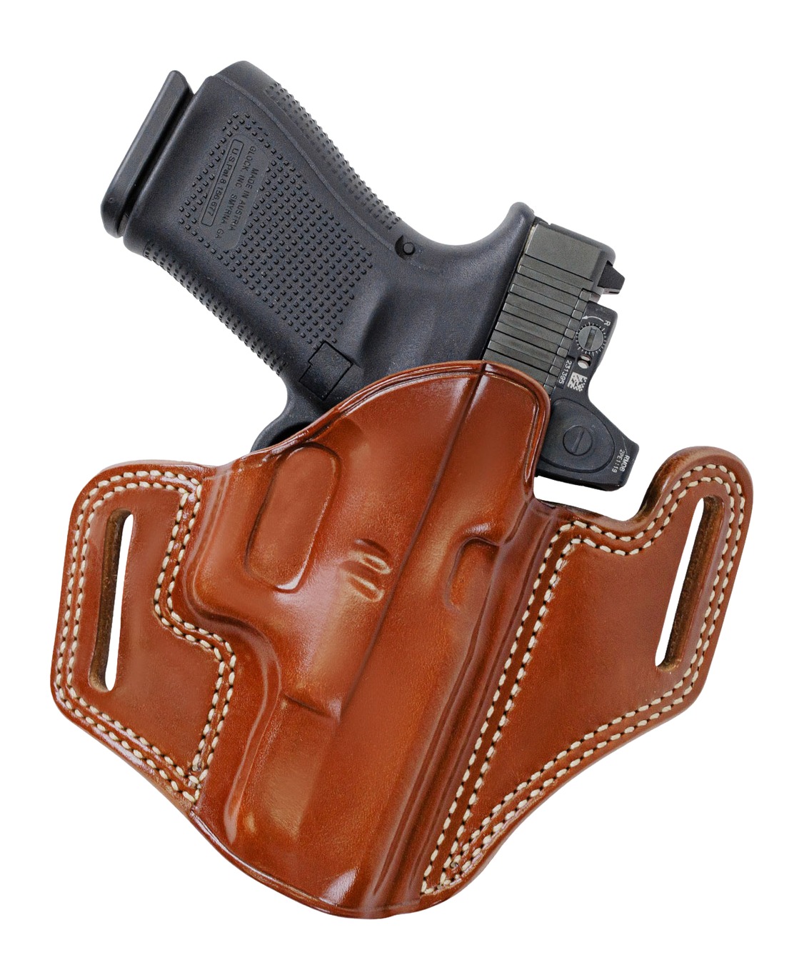 GALCO CM2-226R GLK 19 G1-G6 W/WO RED DOT TAN
