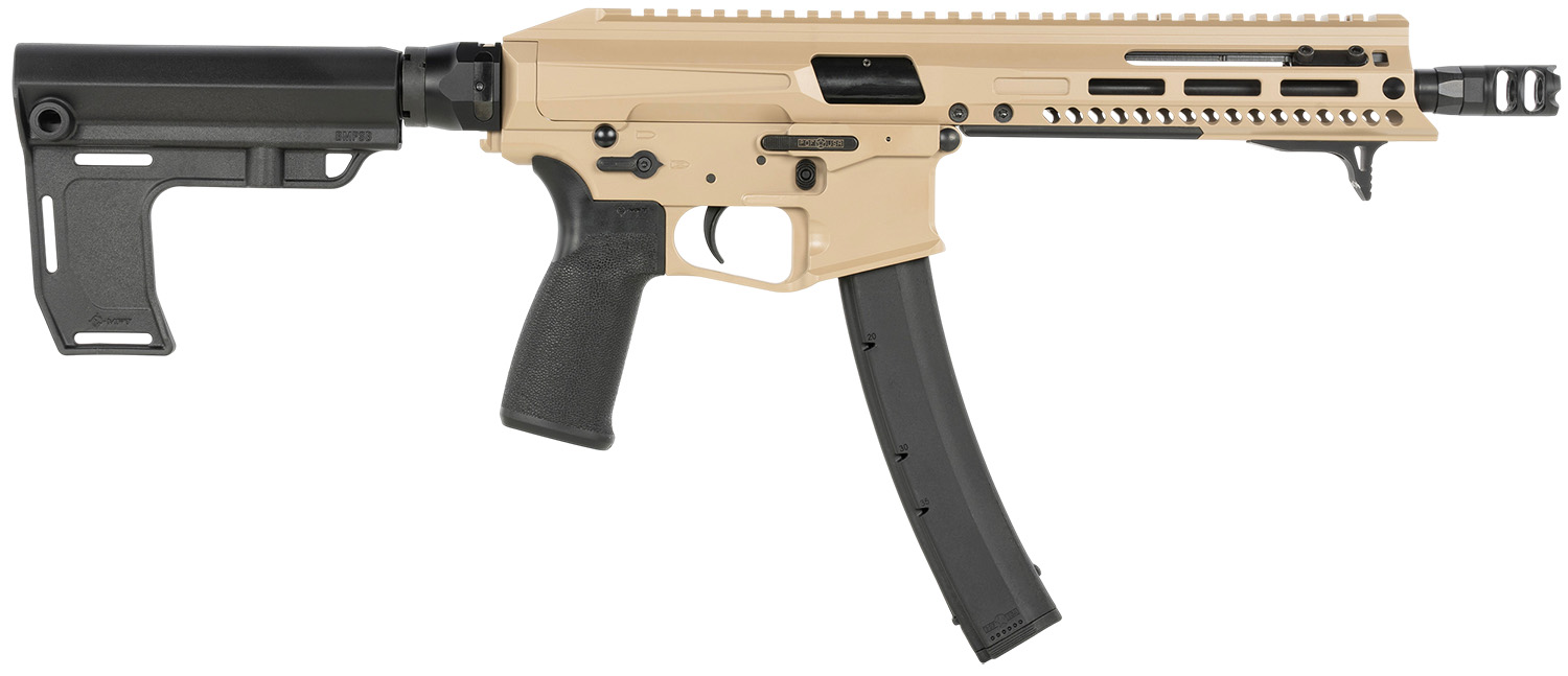 Patriot Ordnance Factory 2138 Phoenix 9mm Luger 35+1 8″ Flat Dark Earth Cerakote