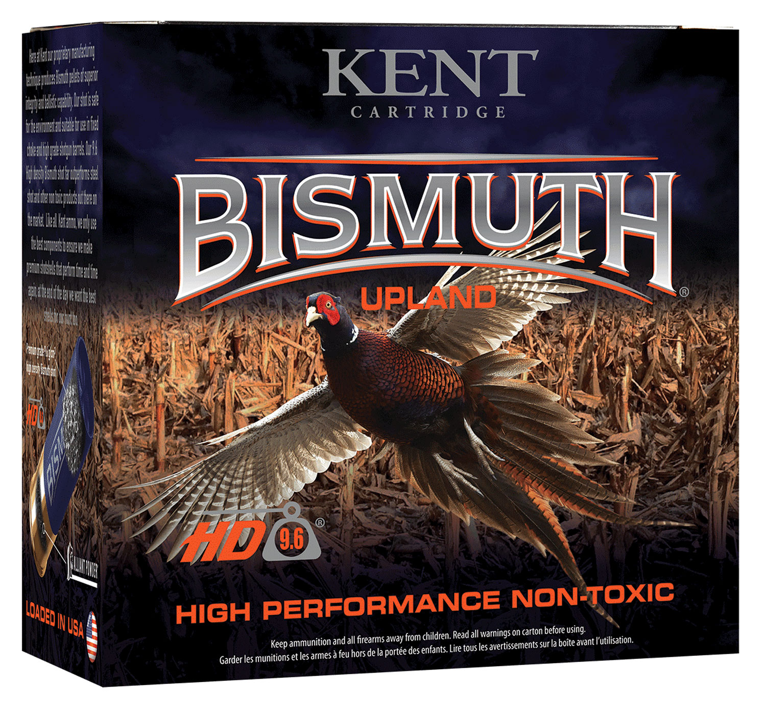Kent Cartridge B12U306 Bismuth Upland 12 Gauge 2.75″ 1 1/16 oz Bismuth 6 Shot 25 Per Box/ 10 Case