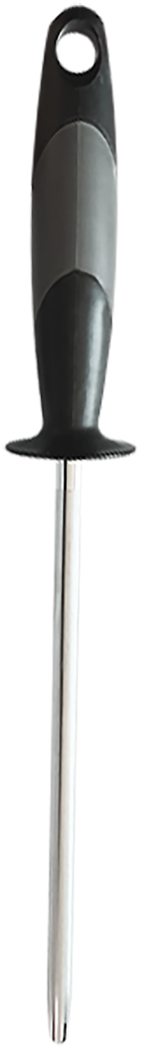 AccuSharp 034C Sharpening Steel 9″ Diamond Steel Black Overmolded Rubber Handle Steel