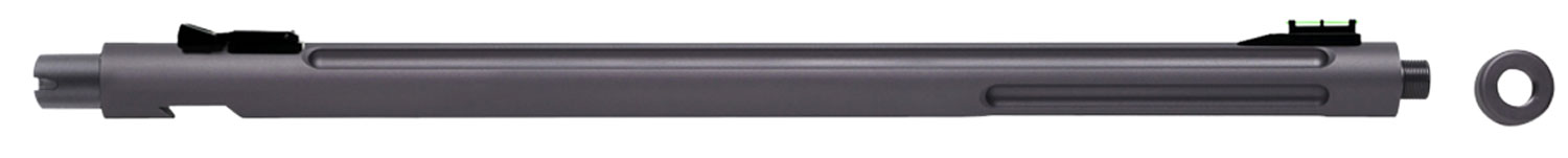 Tactical Solutions 1022SGMG X-Ring Barrel 22 LR 16.50″ Gunmetal Gray Finish Aluminum Material Bull with Fluting, Threading & Sights for Ruger 10/22