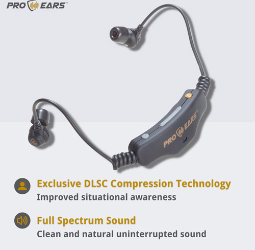 PRO EARS STEALTH 28 HT EAR – BUDS ELECTRONIC GREEN