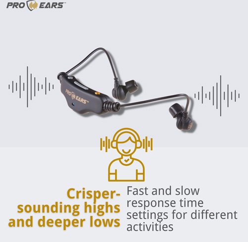 PRO EARS STEALTH 28 HT EAR – BUDS ELECTRONIC GREEN