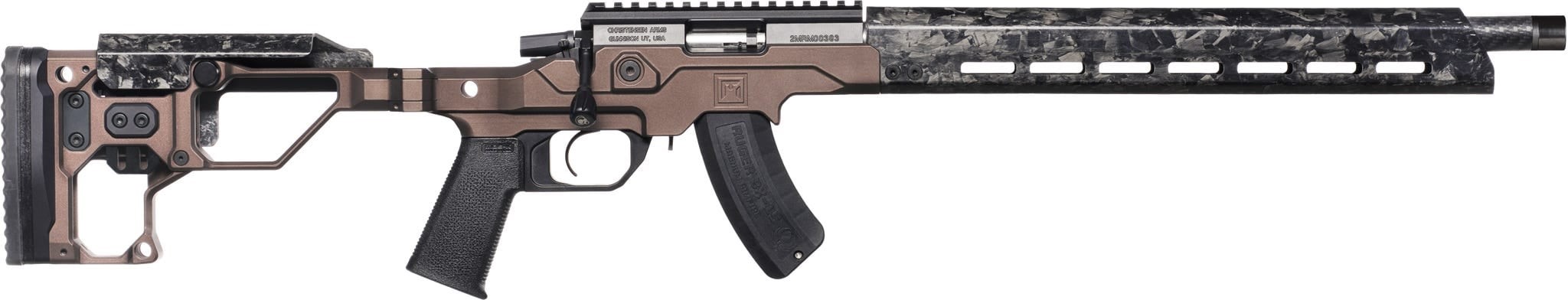 CHRISTENSEN ARMS MPR RIMFIRE 22WMR BROWN 18″