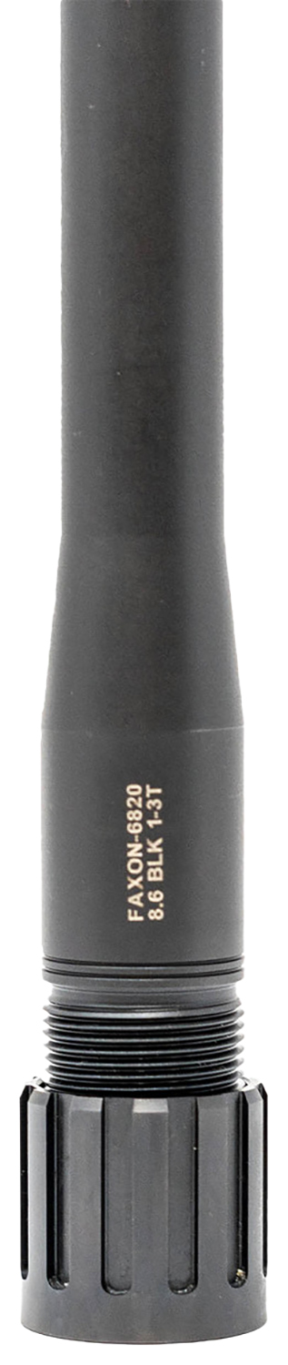Faxon Firearms 700B863N16NMQ RemAge Modified Light Palma 8.6 Blackout 16″ Target Crown Steel QPQ Black Nitride 416R Stainless Steel Barrel