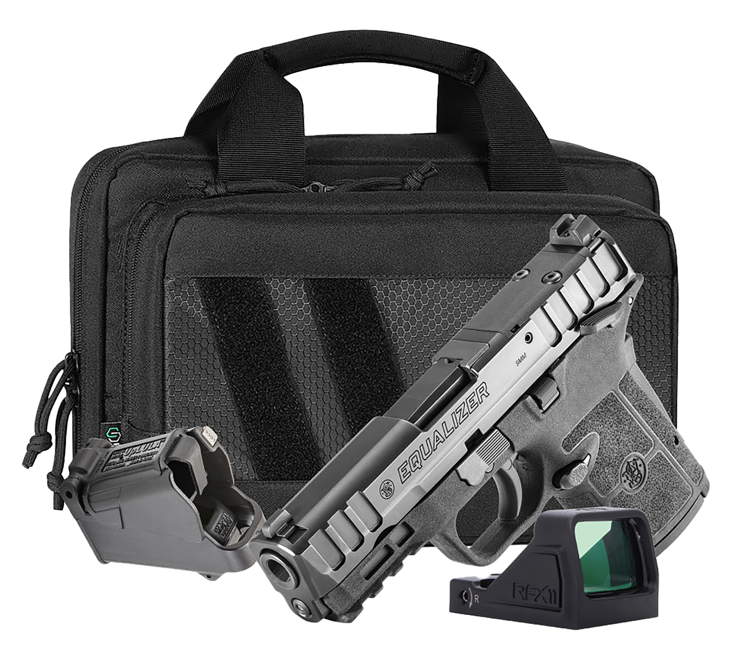 S&W EQUALIZER 14718 9MM OR TS CARRY ON BUNDLE