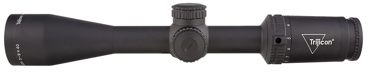 Trijicon 2900044 Credo Matte Black 3-9x40mm 1″ Tube LED Illuminated Green Duplex Reticle