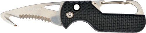 RUKO SPRING ASSIST FOLDER – 1.75″ RESCUE KNIFE BLACK