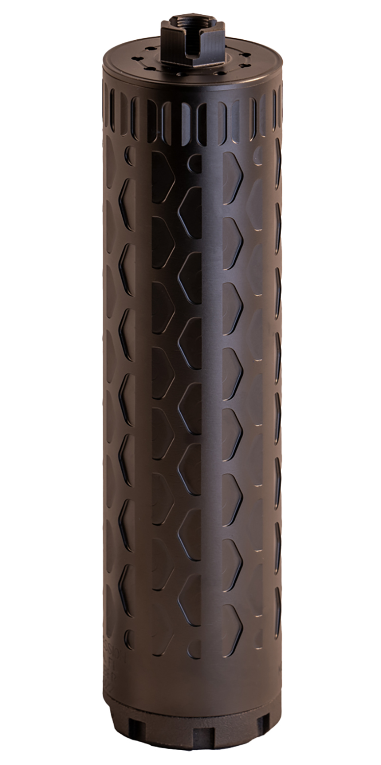 Boe Suppression BOE-TI-46-6 MOD1 450 Bushmaster 1.75″ Black Titanium 1.375″x24