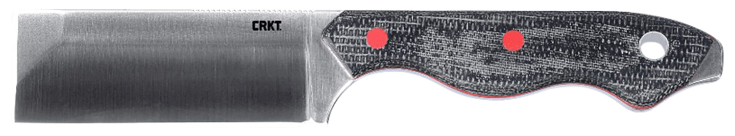 CRKT 4037 Razel  2.97″ Fixed Plain Satin D2 Steel Blade/Weathered Resin Infused Fiber Handle Includes Sheath